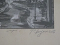РУСИ НЕДЯЛКОВ картина "Созопол" акварел 1980 г, снимка 7