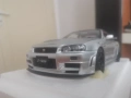 Autoart 1:18 Nissan skyline R34 GTR, снимка 3