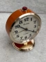 Стар съветски механичен будилник СЛАВА 11 камъка, снимка 5