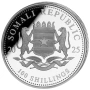 Сомалия 2025 - 100 Шилинга - Слон, 1 OZ - Сребърна монета, 1 унция, снимка 6