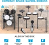 Електронни барабани Alesis Nitro Max Kit, снимка 12