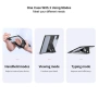 XUNDD калъф за Xiaomi Pad 7 Ultra – TPU+PC, подставка, Airbag, протектор, черен, снимка 3