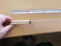 Стар нож 4 мм дебело острие, снимка 4