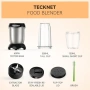 Нов Мощен Блендер 600W Смутита Шейкове Лед Ядки 500ml 150ml 25000 RPM с Чаша За Пътуване, снимка 2