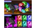 LED соларна лампа RGB, снимка 2