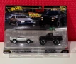 🔥 Hot Wheels Premium Back To The Future Time Machine | Запечатан Колекционерски Комплект, снимка 1
