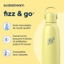 Нова Sodastream бутилка 0.9L двойна изолация стомана за газирани напитки, снимка 2