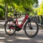 Електрически велосипед 26″ с батерия 522Wh, мотор 250W и пробег до 100 км – алуминиева рамка, 7 скор, снимка 9