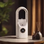 Air Multiplier 3-в-1 – Компактен USB вентилатор с овлажнител, пречиствател на въздух и LED светлина, снимка 1