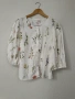 Риза от ленена смес на цветя H&M, снимка 3