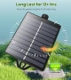 Нови лампи Соларни LED гирлянди 12 метра USB IP65 дистанционно за двор градина, снимка 3
