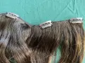 Diverso Hair - 100гр 55см естествена коса екстеншън  на клипс, снимка 7