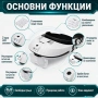 Увеличителна лупа за глава очила LED осветление лампа за часовници зъболекар четене шиене бродиране, снимка 2