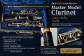Buffet Crampon Evette Master Model B-Clarinet Paris, France Б-кларинет с куфар дърво, снимка 1