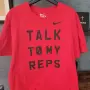 Оригинална спортна тениска Nike за фитнес тренировки Размер L нова с етикет, снимка 2