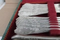 Посребрен комплект за хранене , снимка 5