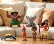 6 бр Смелата Ваяна и приятели играчки Moana PVC сет фигурки играчки топери за торта украса играчка, снимка 2