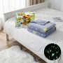 Светещо в тъмното одеяло Magic Blanket + Подарък Голям комплект конструктор с 165 части Плъзгащ блок, снимка 3