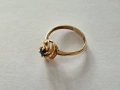 Дамски златен пръстен 14К 585 / 1,80 гр., снимка 3