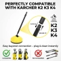 Ротационна приставка за водоструйка Karcher – за почистване на тераса и двор, 58 см, снимка 7