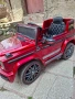 Акумулаторен джип MERCEDES G63 металик червен, снимка 6
