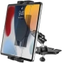 Нов Метална поставка за таблет Автомобилна CD стойка за iPad Galaxy Tab iPhone, 360° въртене, снимка 1