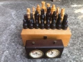 стар шахматен комплект - ЧАСОВНИК и ФИГУРИ - MADE IN GERMANY, снимка 1