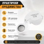 Професионална мощна джобна лупа с LED осветление 40X за бижутери часовникари ремонт камъни злато, снимка 4