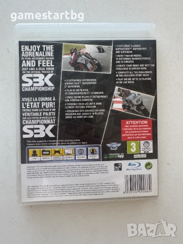 SBK X за Playstation 3(PS3), снимка 2 - Игри за PlayStation - 55079230
