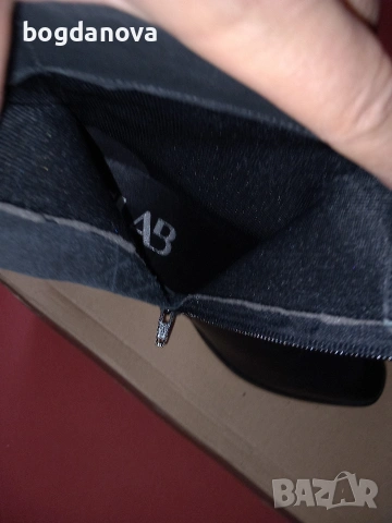 Нови елегантни боти на ток от естествена кожа, снимка 11 - Дамски боти - 53993588