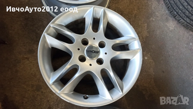 Алуминиеви джанти 15 Dacia Renault dokker lodji, снимка 4 - Гуми и джанти - 54049277