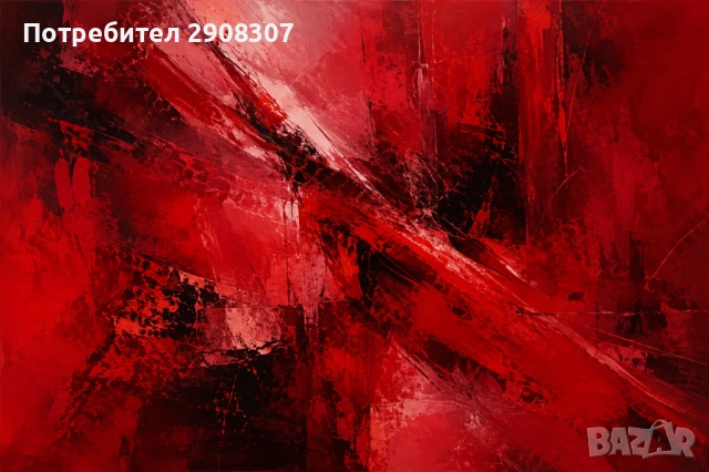 Купи картина абстрактна живопис 