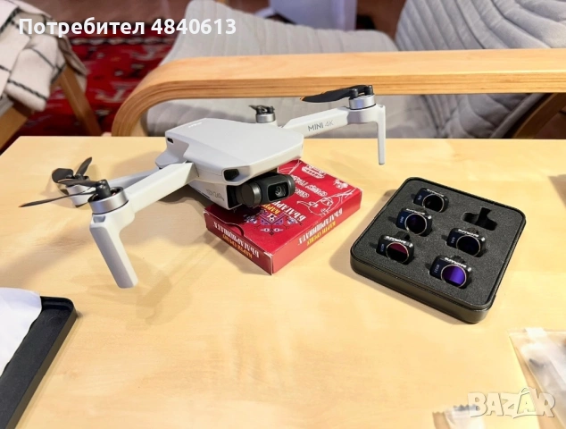 Дрон DJI Mini 4K Care Fresh, снимка 2 - Дронове и аксесоари - 54702536