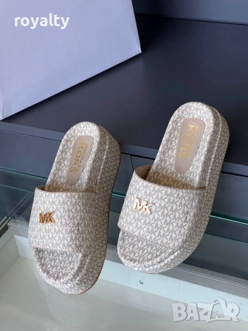 Michael Kors Нови Дамски Чехли  , снимка 2 - Чехли - 54649878