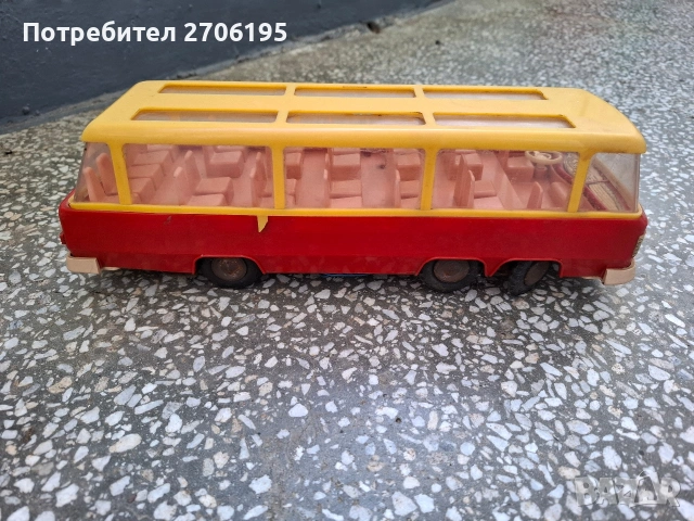 Соц играчки камион и автобус, снимка 16 - Коли, камиони, мотори, писти - 54654817