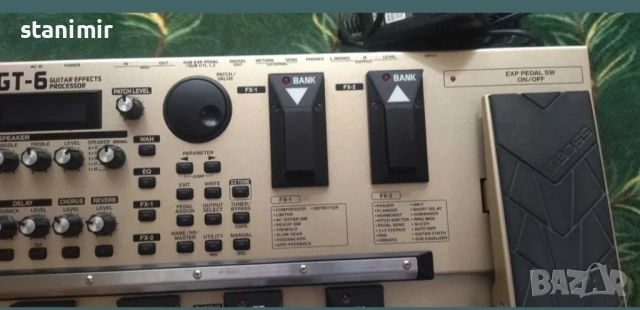 Boss GT 6-multi effect processor , снимка 8 - Китари - 54152198