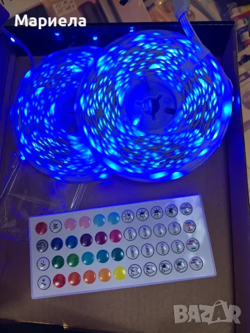LED Лента 2 х 10 метра / Дистанционно / SMART LED STRIP, снимка 4 - Лед осветление - 55298913