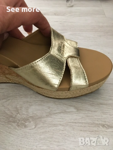 UGG сандали в златисто 39, снимка 9 - Сандали - 54990729