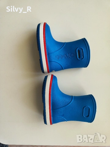 гумени ботуши Crocs C6 - като нови , снимка 5 - Бебешки боти и ботуши - 55204623