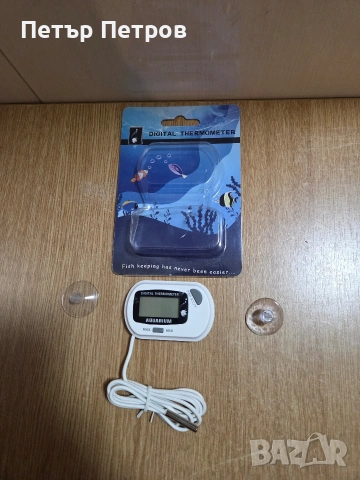 Чисто нов Дигитален термометър за аквариум, снимка 2 - Оборудване за аквариуми - 54101759