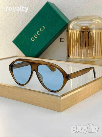 Gucci Нови Дамски Слънчеви Очила с Кутия Различни Цветове , снимка 4 - Слънчеви и диоптрични очила - 54621135