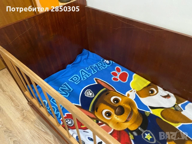 Детска дървена кошара