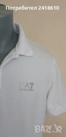 Emporio Armani EA7 Stretch Cotton Mens Size L / XL НОВО! ОРИГИНАЛ! Мъжка Тениска, снимка 10 - Тениски - 55315843