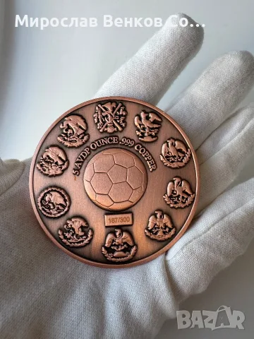Колекционерски меден медал Liverpool FC (97 Hillsborough Memorial) –Лимитирана серия 187/300 (5 oz), снимка 3 - Фен артикули - 55645400