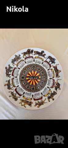 Календарни чинии Wedgwood, снимка 3 - Чинии - 54687969