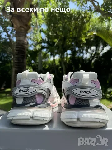 Balenciaga Track Sneaker "White/Pink" Дамски Маратонки👟Дамски Спортни Обувки Код ch94, снимка 3 - Маратонки - 55482648