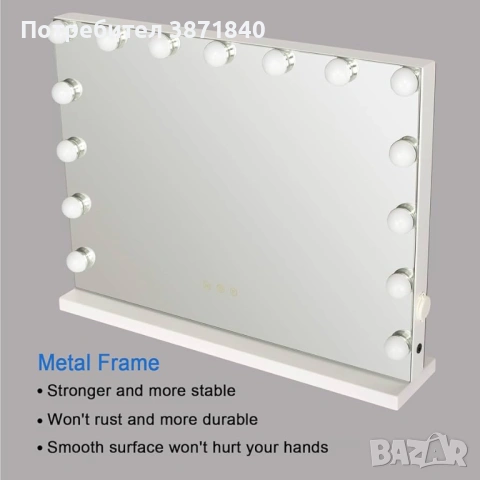 Led огледало, снимка 2 - Огледала - 54122857