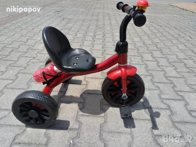 BYOX Триколка Cavalier Lux червен, снимка 8 - Детски велосипеди, триколки и коли - 55440038