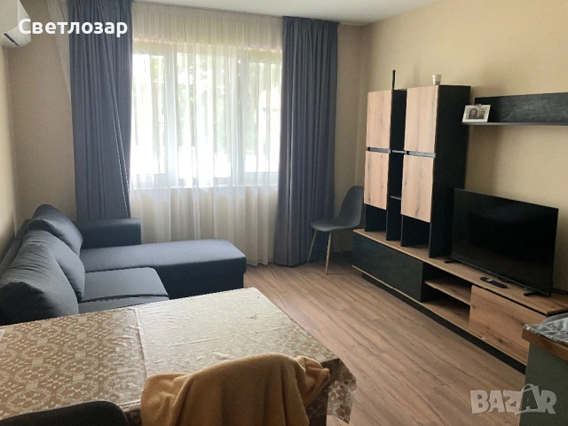 Нов двустаен 450€.