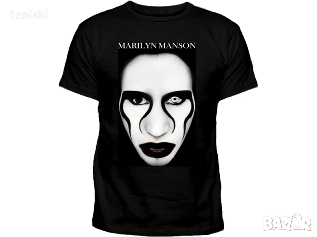 Рок тениски Мерилин Менсън Marilyn Manson, снимка 3 - Тениски - 54482031